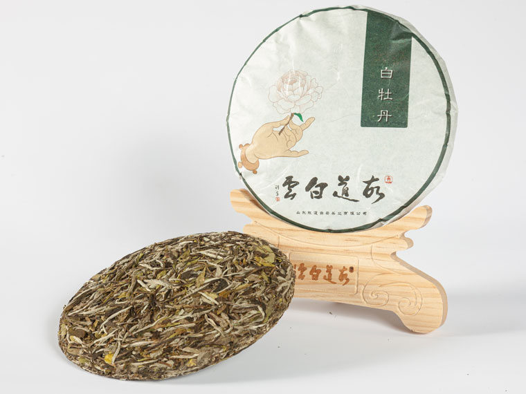 300g白牡丹白茶茶餅